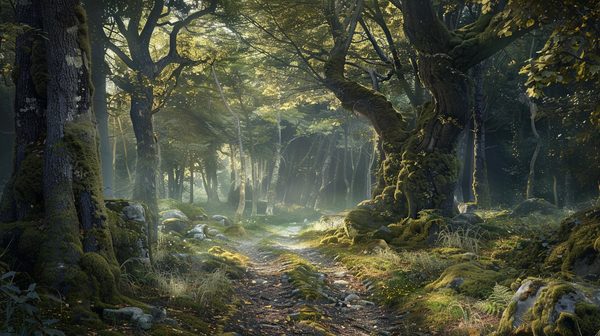 Carte de la forêt brocéliande pour les visites : plongez dans la légende ce chaque site