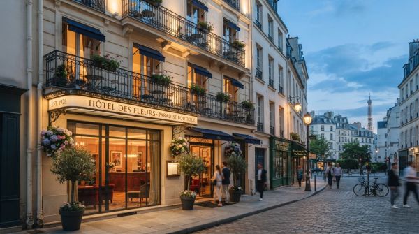 Où séjourner : trouvez le boutique hotel idéal à Paris