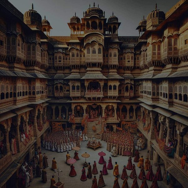 Où loger dans un palais indien pour assister à des cérémonies traditionnelles Rajput?