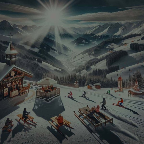 Quelles activités insolites proposent les stations de ski en dehors des pistes en Autriche?